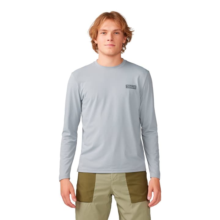 Mountain Hardwear M Sunblocker™ Long Sleeve Langarmshirt hellgrau von MOUNTAIN HARDWEAR