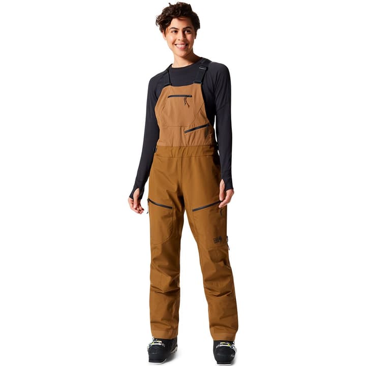 Mountain Hardwear W Boundary Ridge Gore Tex Bib Skihose caramel von MOUNTAIN HARDWEAR