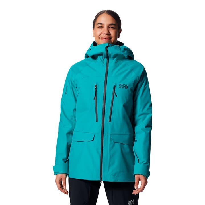 Mountain Hardwear W Boundary Ridge Gore Tex Jacket Skijacke türkis von MOUNTAIN HARDWEAR