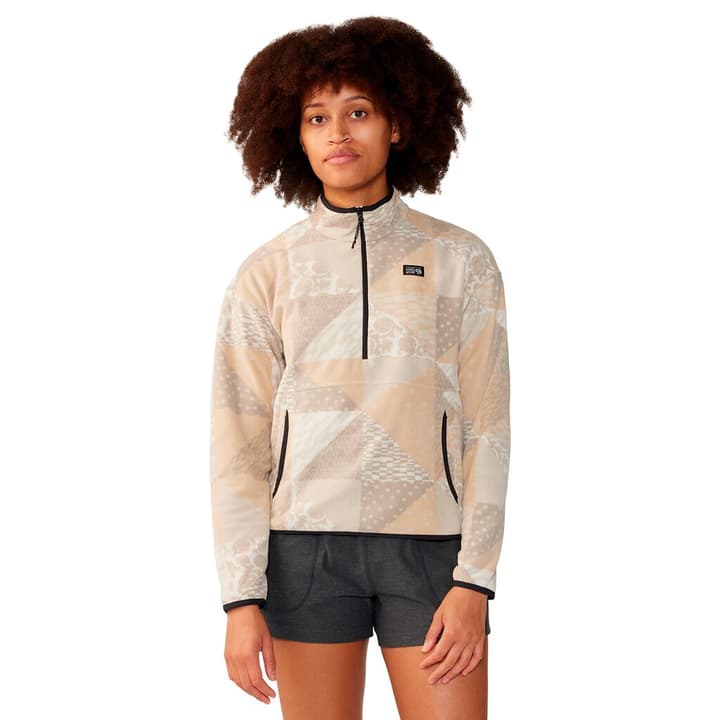 Mountain Hardwear W Microchill™ Pullover Fleecepullover beige von MOUNTAIN HARDWEAR