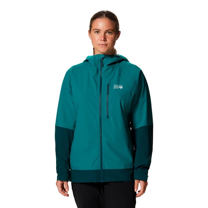 Mountain Hardwear W Stretch Ozonic™ Jacket Trekkingjacke petrol von MOUNTAIN HARDWEAR