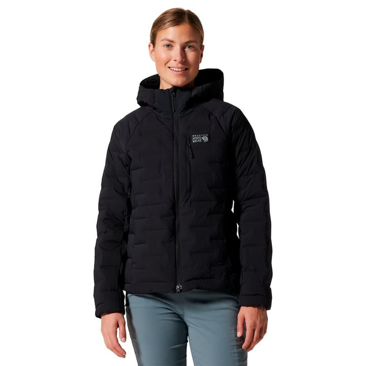 Mountain Hardwear W Stretchdown Hoody Isolationsjacke schwarz von MOUNTAIN HARDWEAR