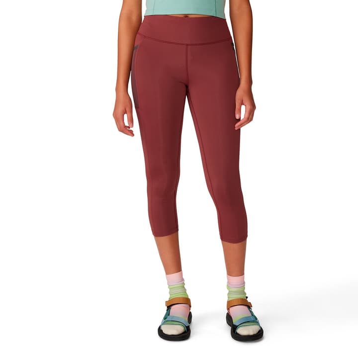 Mountain Hardwear W Yuba Trail™ Crop Leggings rost von MOUNTAIN HARDWEAR