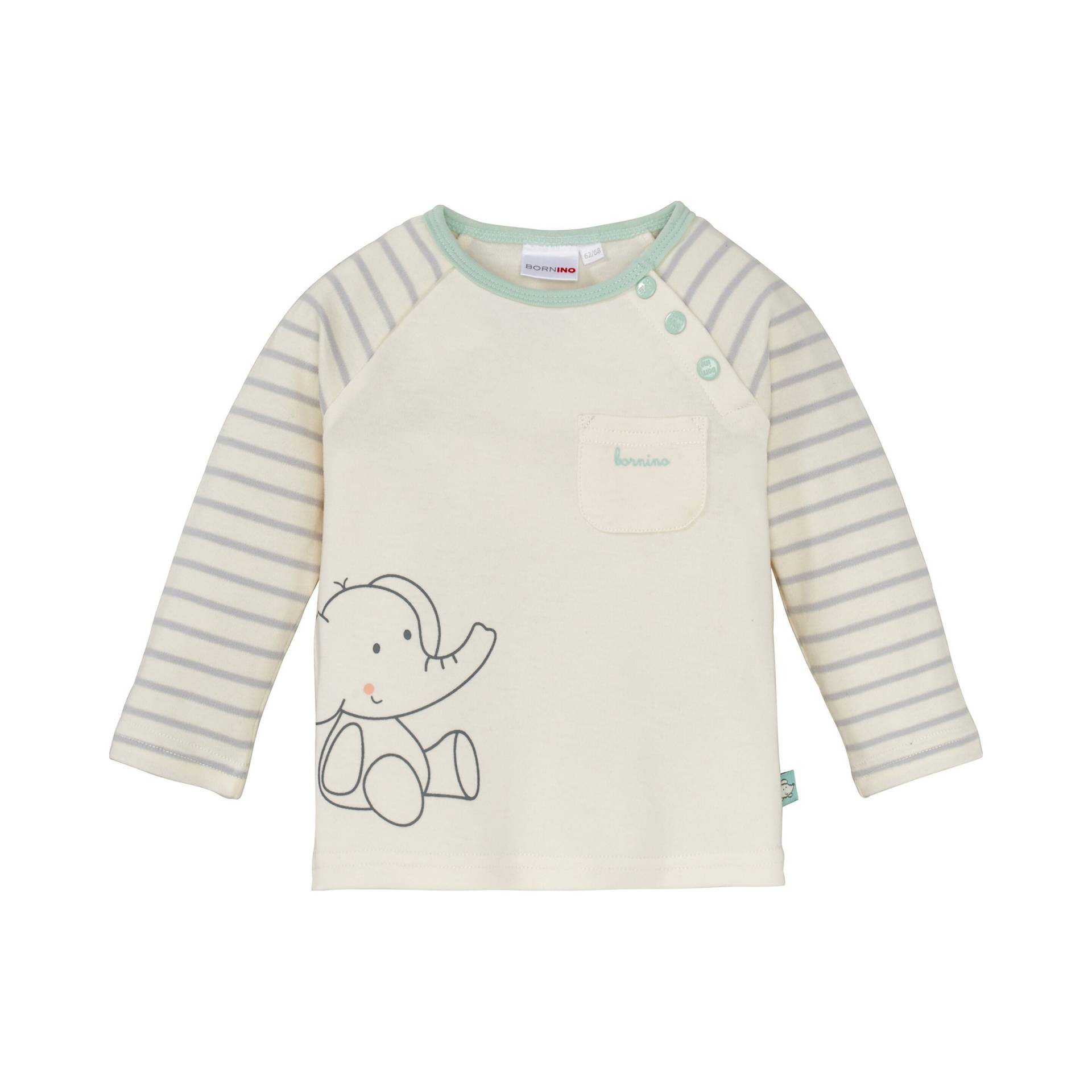 Raglanshirt Elefant von Bornino