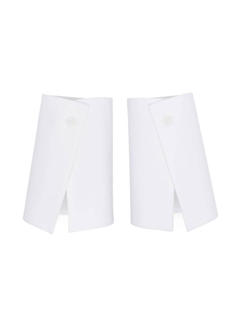 MRZ cotton cuffs - White von MRZ