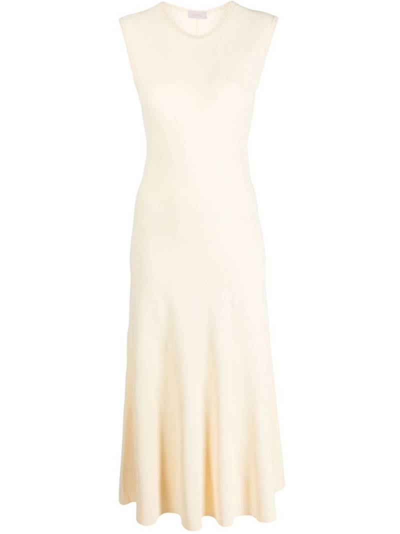 MRZ fluted sleeveless dress - Yellow von MRZ