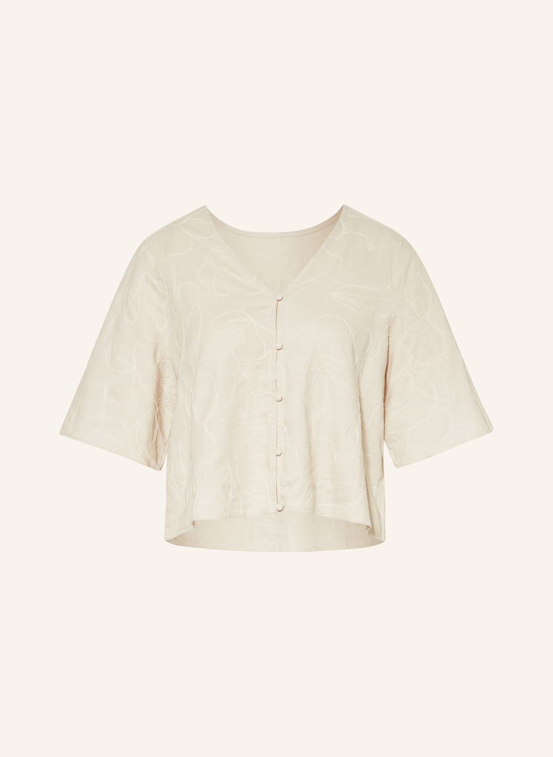 Msch Copenhagen Bluse Mschilektra beige von MSCH COPENHAGEN