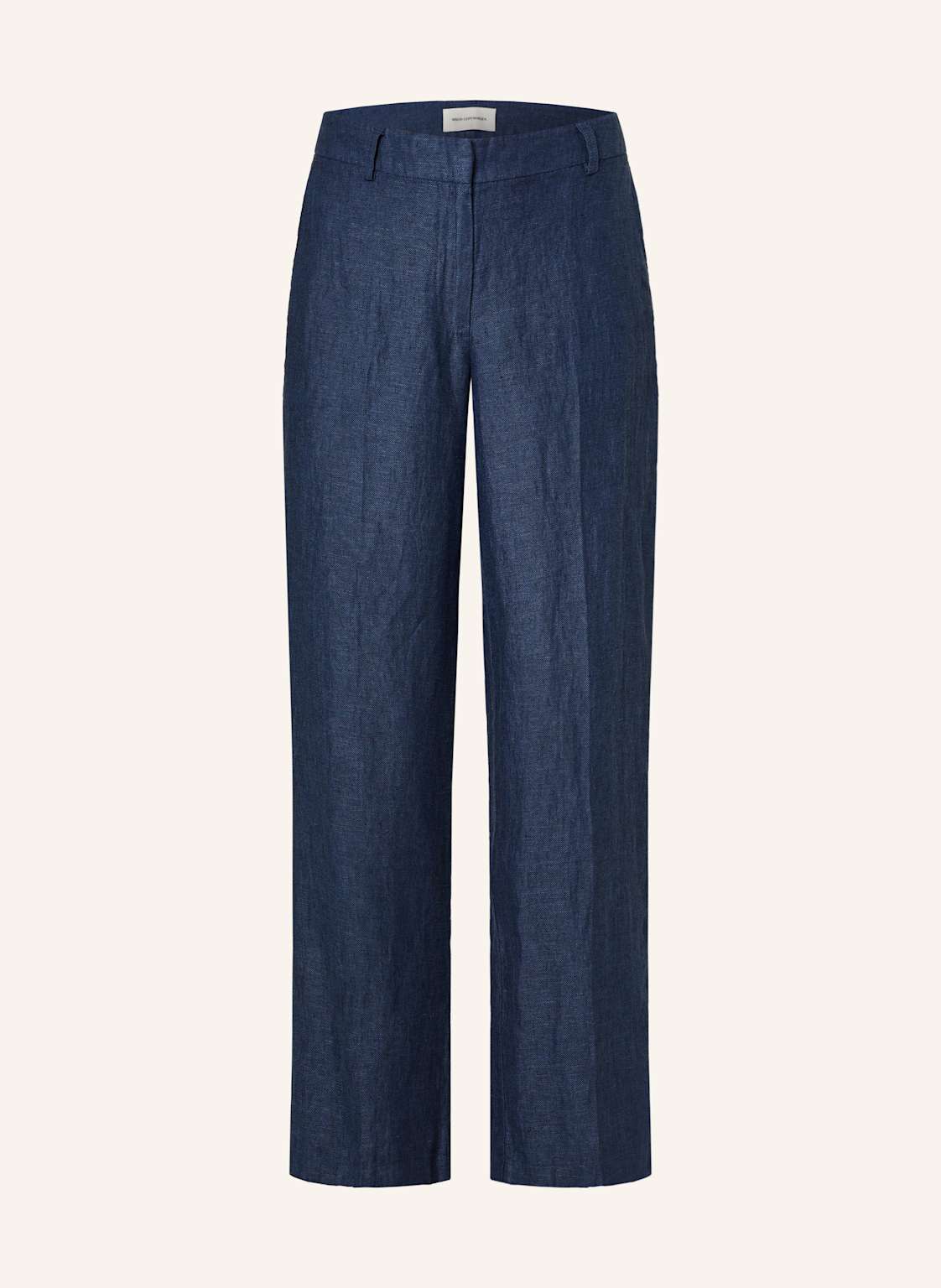 Msch Copenhagen Leinenhose Mschnaira Claritta blau von MSCH COPENHAGEN