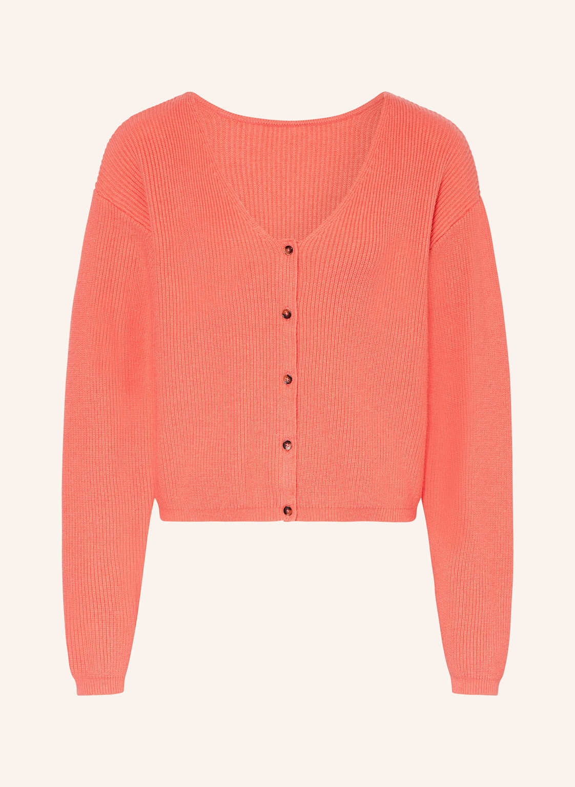 Msch Copenhagen Strickjacke Mschklaka orange Msch Copenhagen Strickjacke Mschklaka orange von MSCH COPENHAGEN