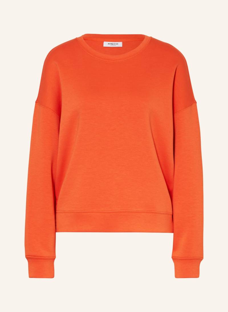 Msch Copenhagen Sweatshirt Mschima orange von MSCH COPENHAGEN