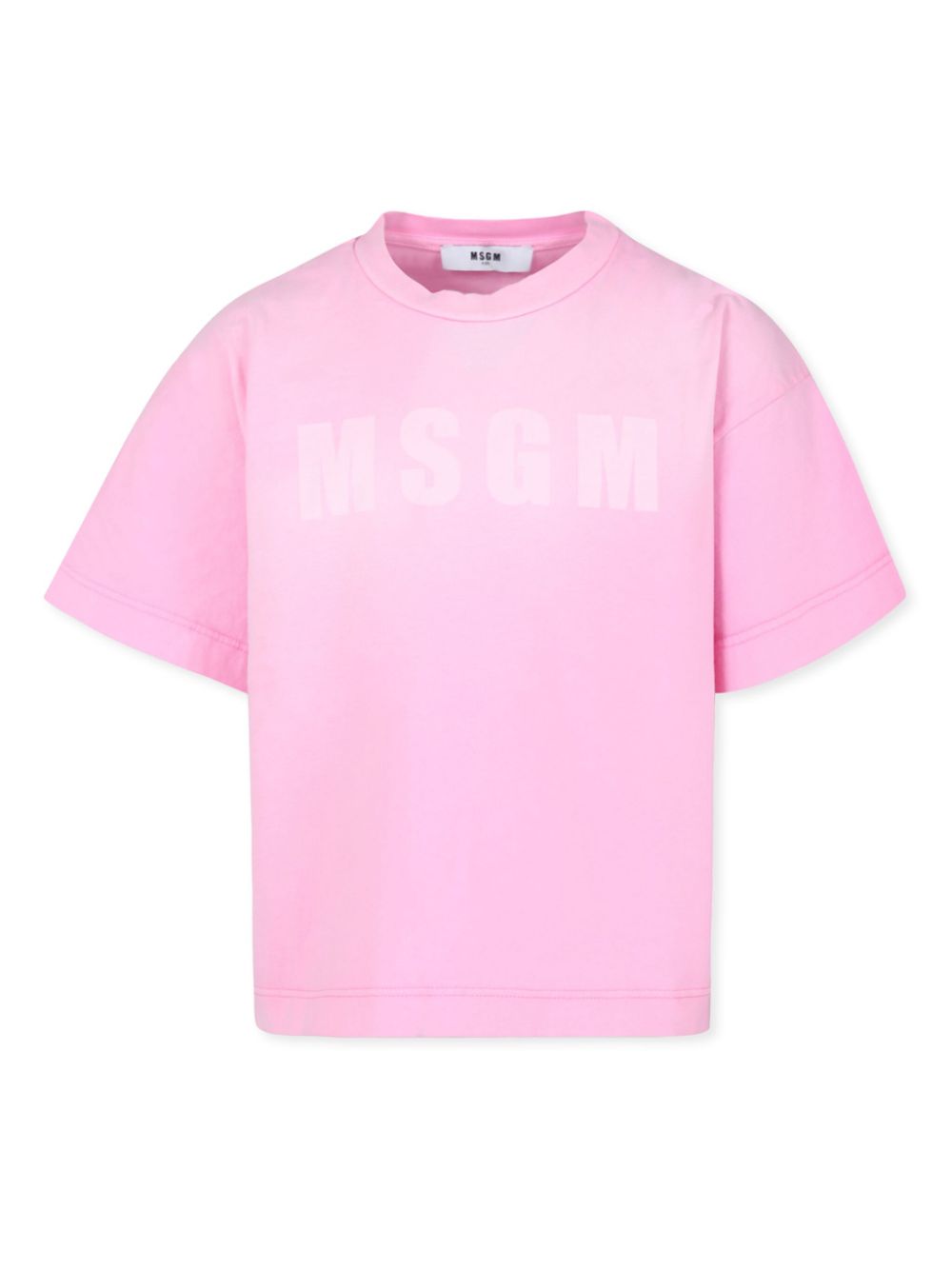 MSGM Kids Monogram-printed t-shirt - Pink von MSGM Kids