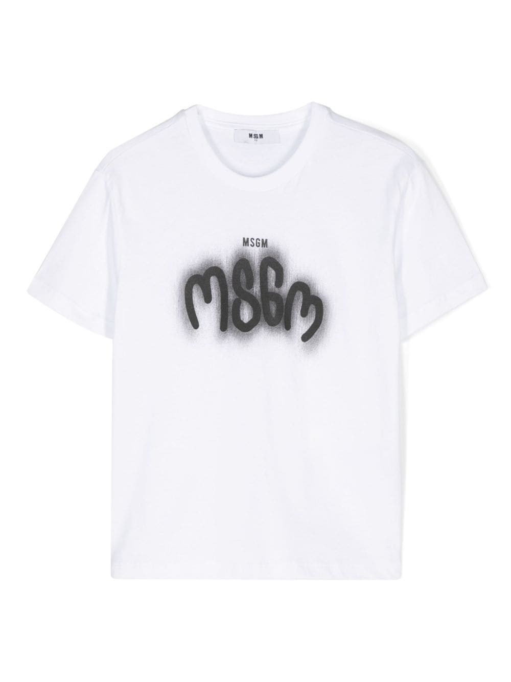 MSGM Kids logo-print cotton T-shirt - White von MSGM Kids