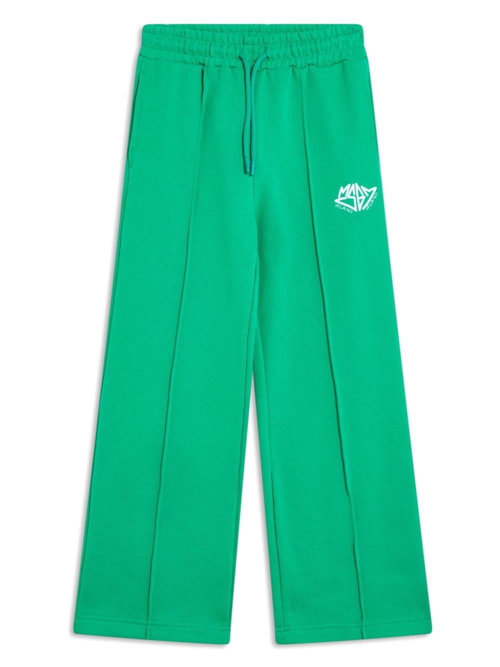 MSGM Kids logo-print track pants - Green von MSGM Kids