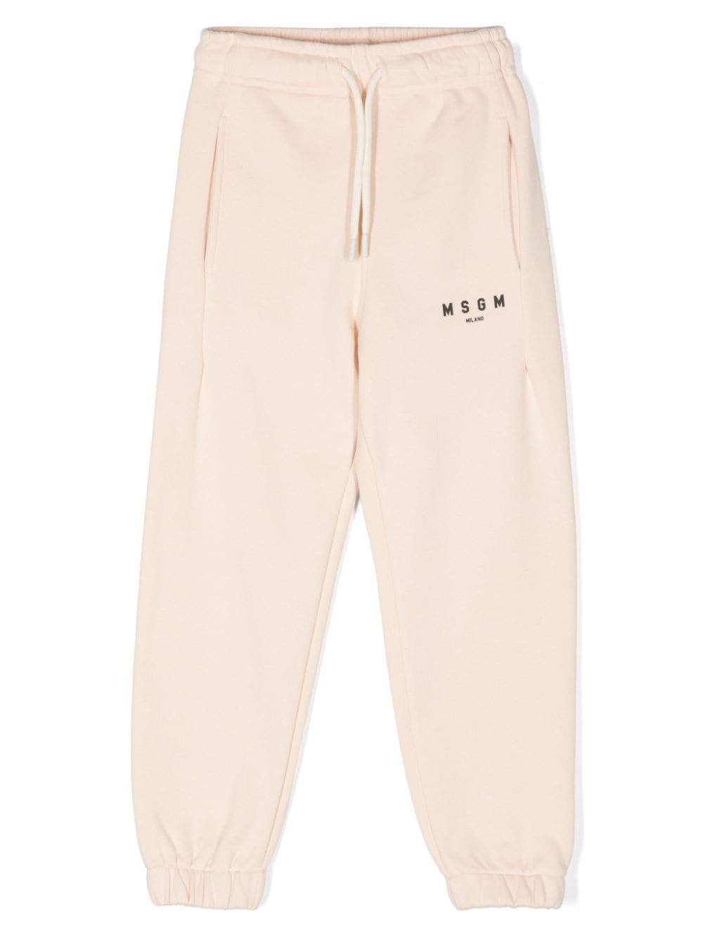 MSGM Kids logo-print track pants - Neutrals von MSGM Kids