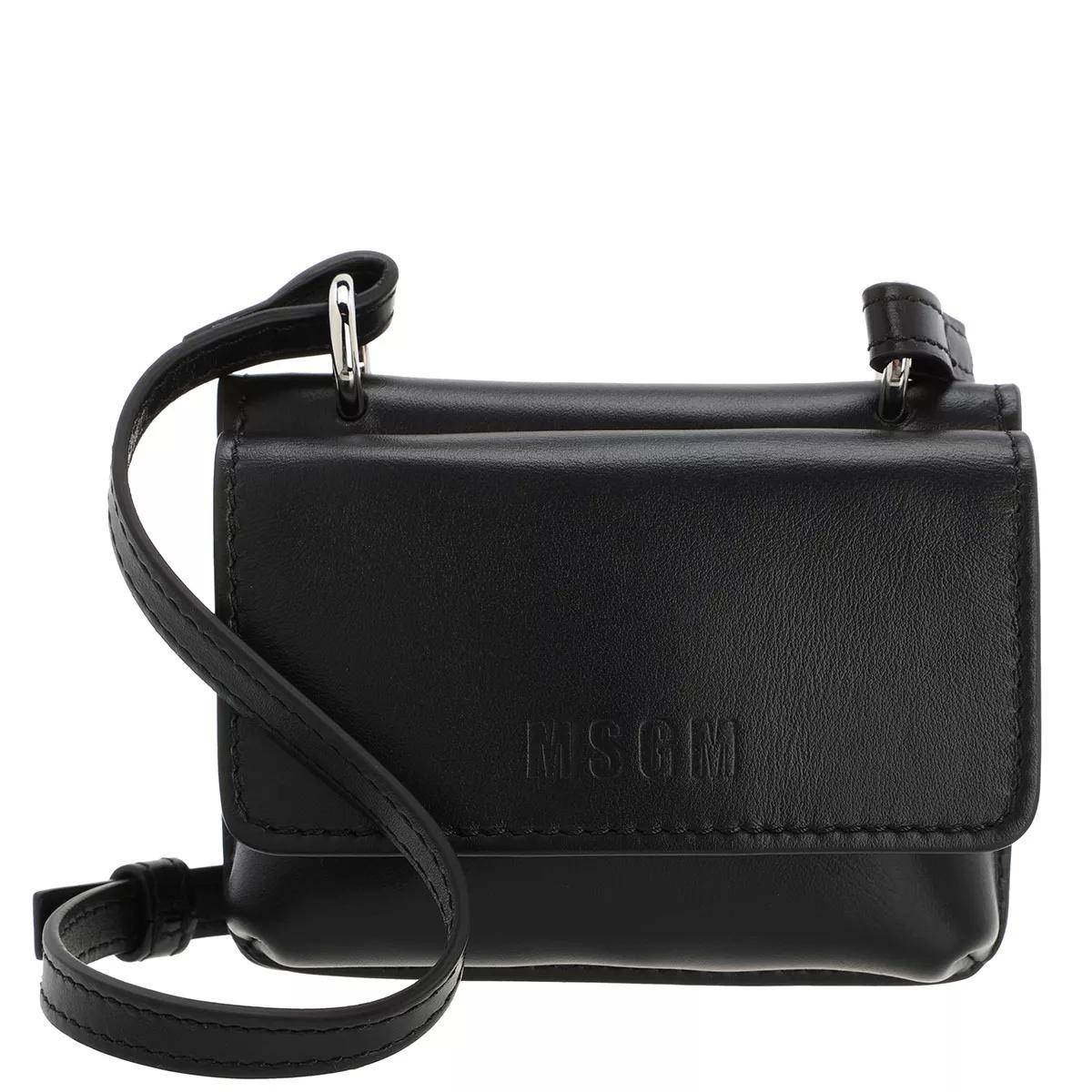 MSGM Schultertasche - Crossbody Bag - Gr. unisize - in Schwarz - für Damen MSGM Schultertasche - Crossbody Bag - Gr. unisize - in Schwarz - für Damen von MSGM