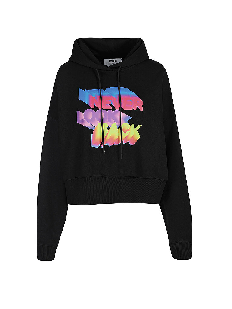 MSGM Kapuzensweater - Hoodie  schwarz | S von MSGM