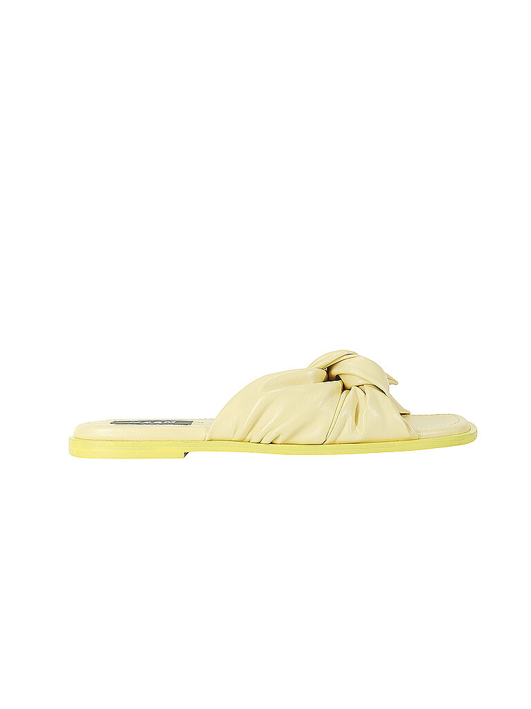 MSGM Pantoletten - Slides gelb | 38 von MSGM