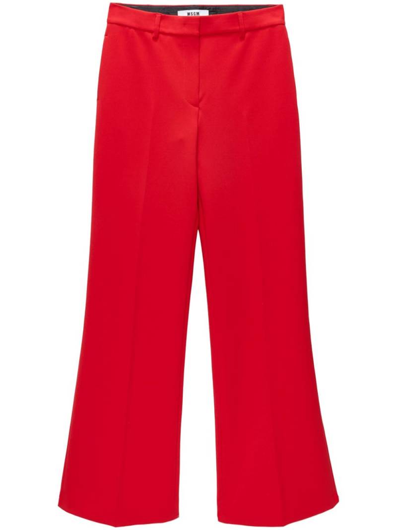 MSGM high-waist tailored trousers von MSGM