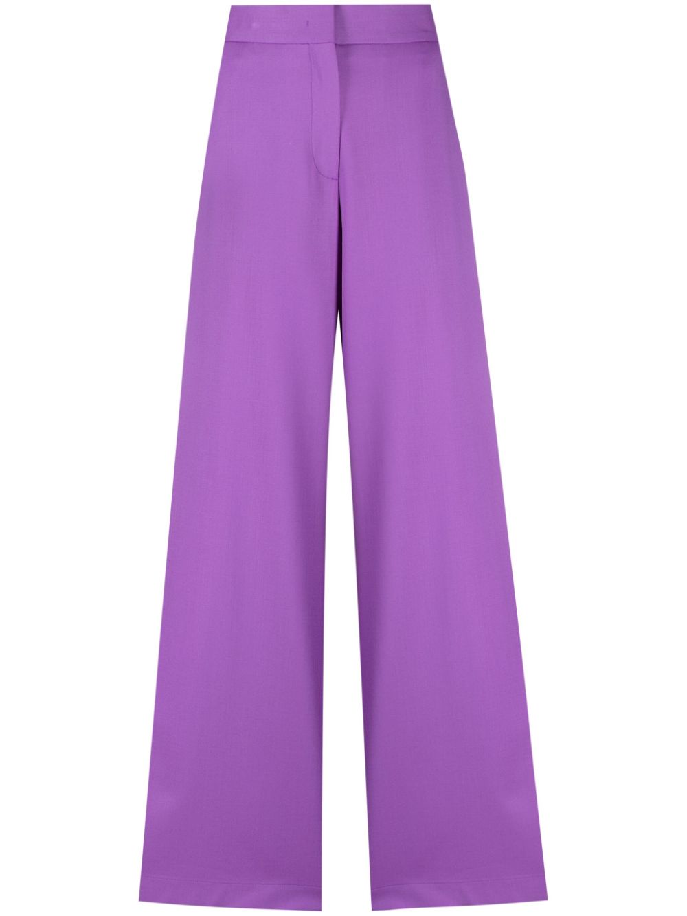 MSGM high-waist wide-leg trousers - Purple von MSGM