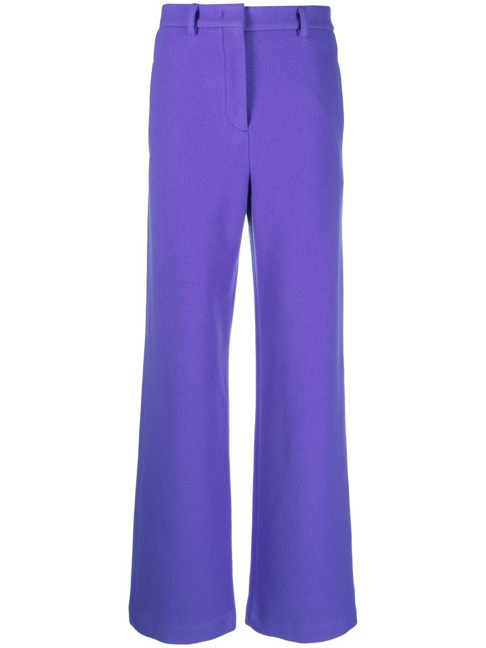 MSGM high-waisted tailored trousers - Purple von MSGM