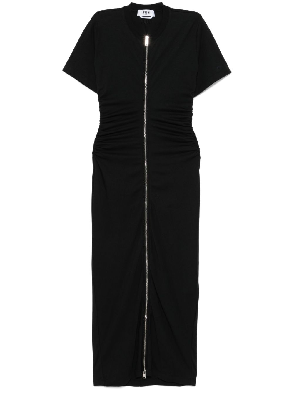 MSGM jersey maxi dress - Black von MSGM