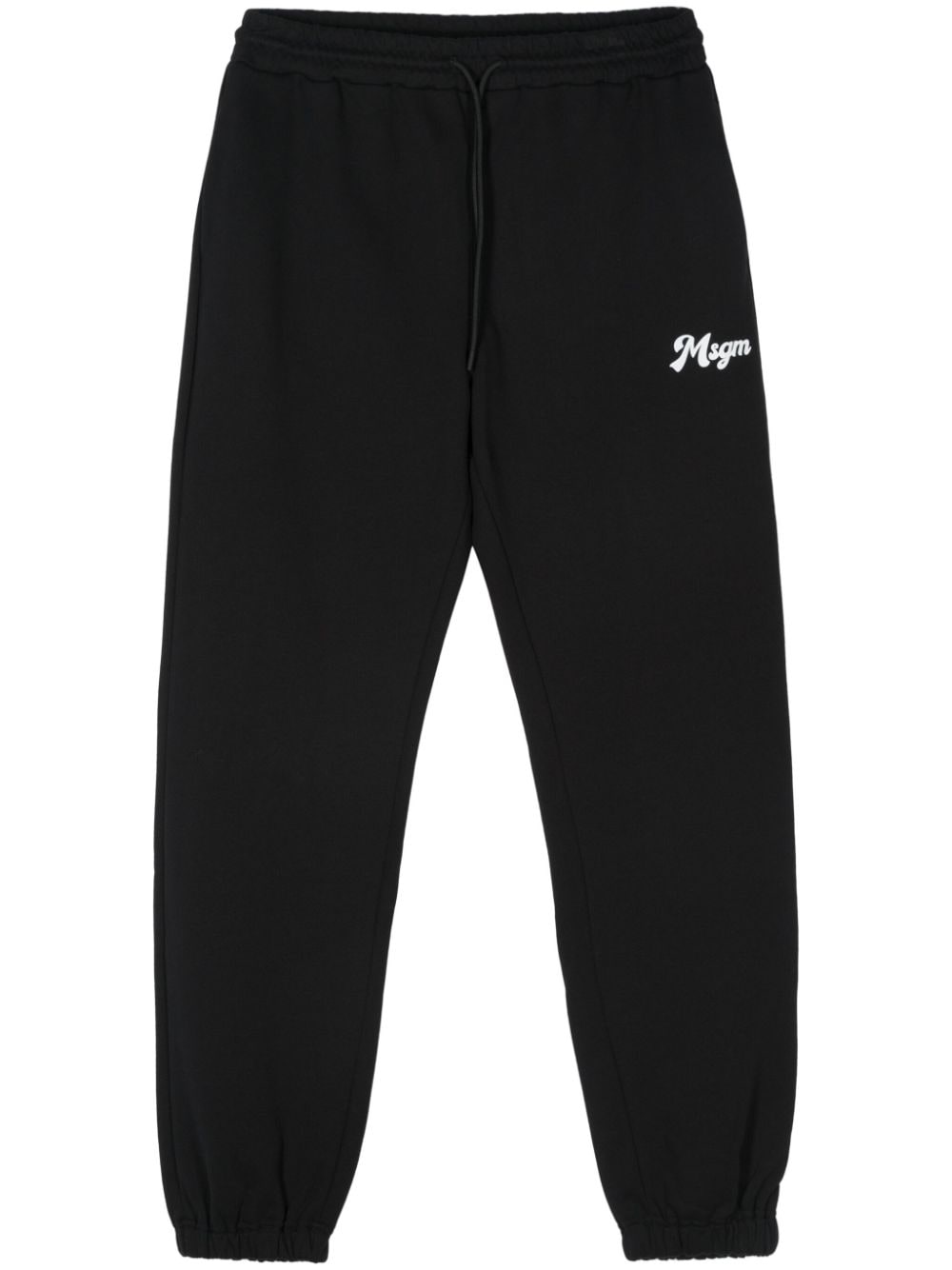 MSGM logo-print track pants - Black von MSGM