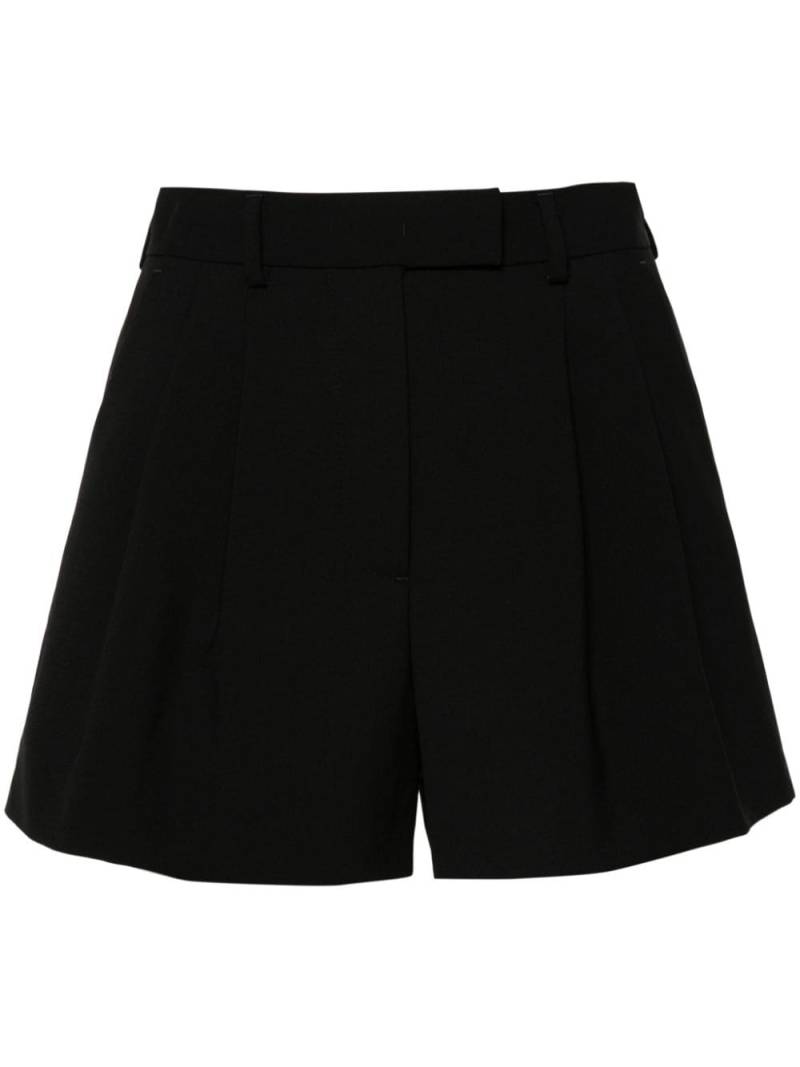 MSGM pleat-detail shorts - Black von MSGM