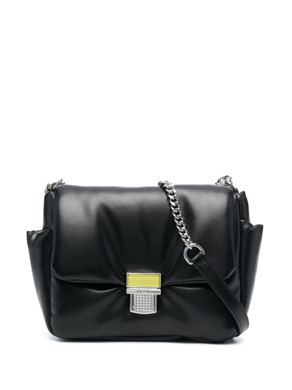 MSGM puffer click shoulder bag - Black von MSGM