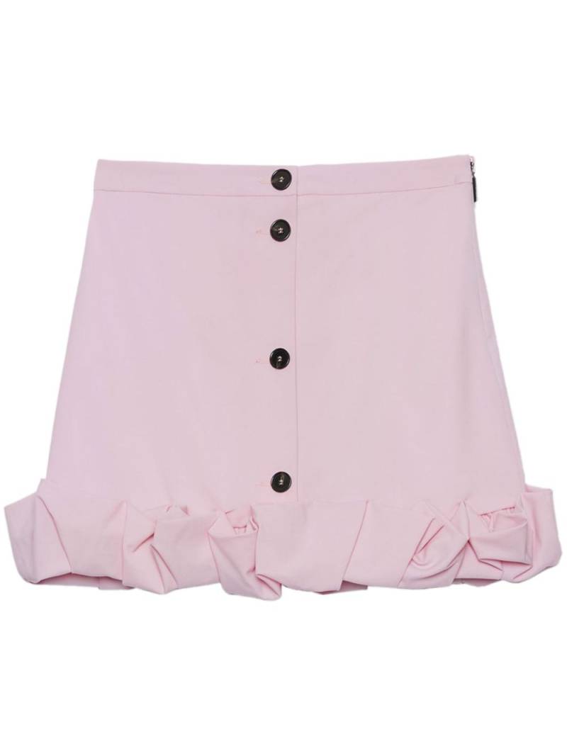 MSGM ruffled skirt - Pink von MSGM