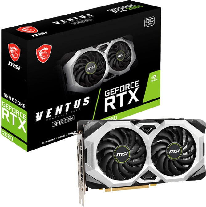 MSI Grafikkarte »GeForce RTX 2060 VENTUS GP OC«, 6 GB, GDDR6 von MSI