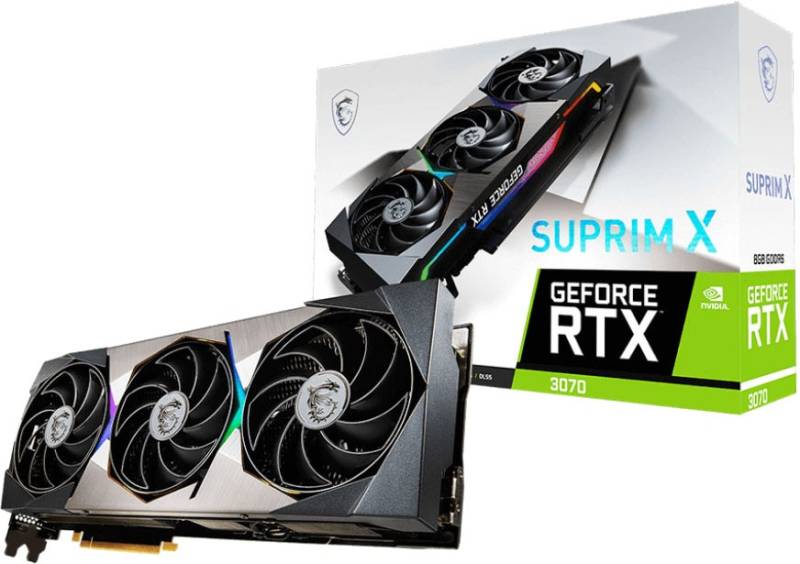 MSI Grafikkarte »GeForce RTX 3070 SUPRIM X 8G«, 8 GB, GDDR6 von MSI