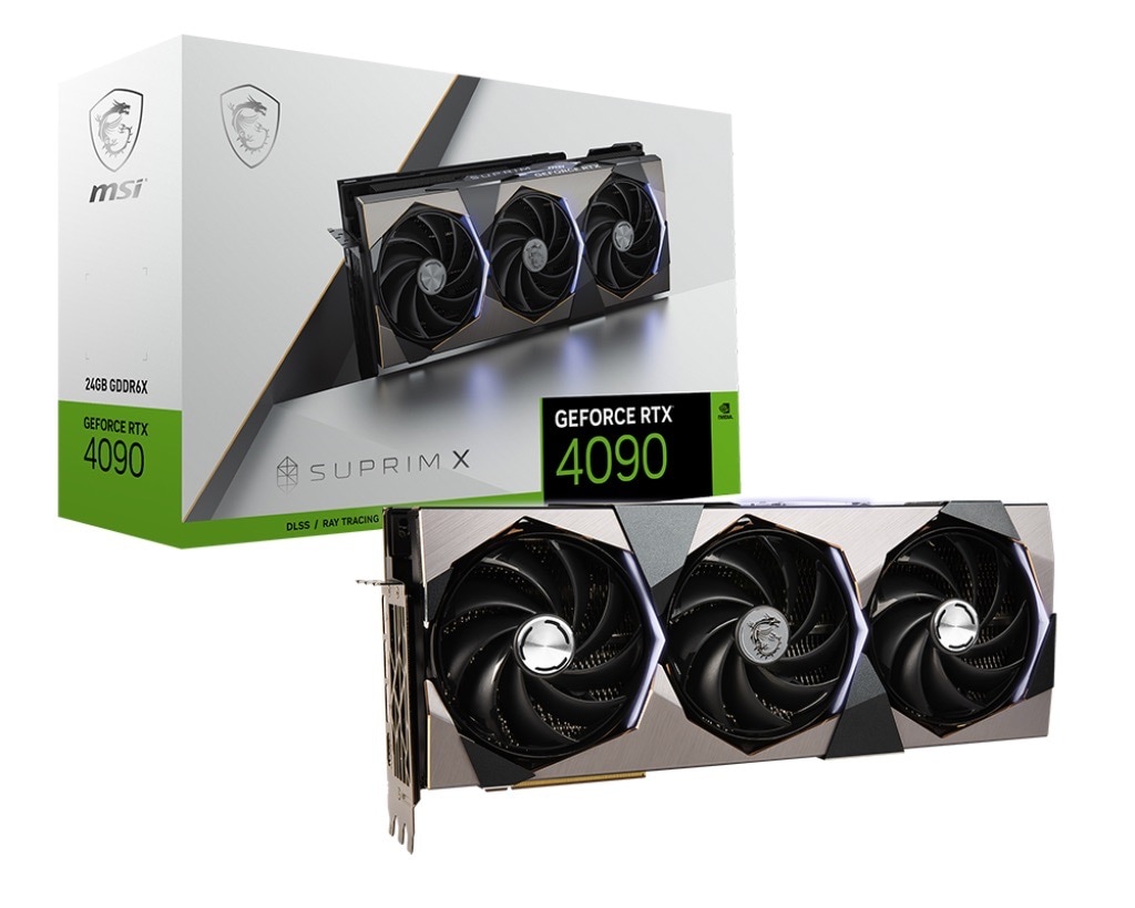 MSI Grafikkarte »GeForce RTX 4090 SUPRIM X 24G«, 24 GB, GDDR6X von MSI