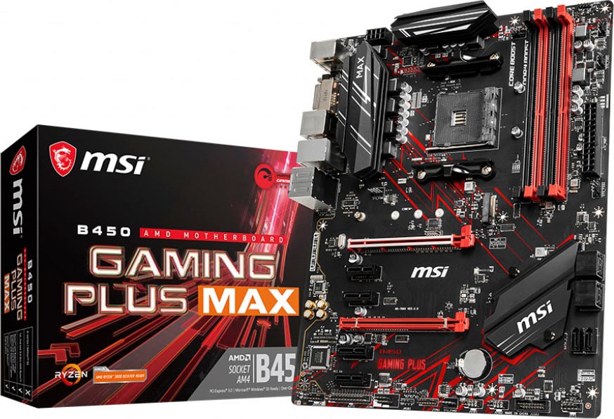 MSI Mainboard »B450 GAMING PLUS MAX« von MSI