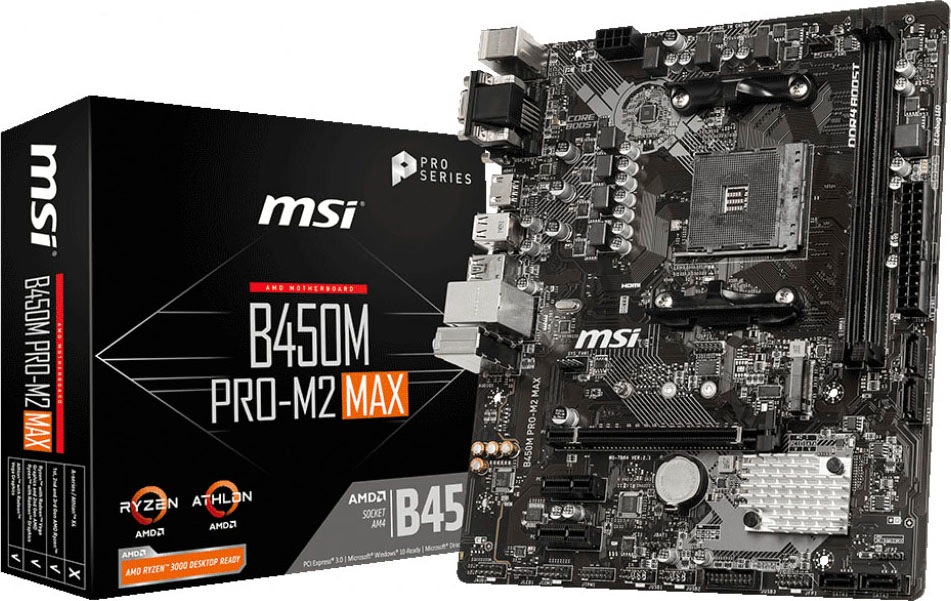 MSI Mainboard »B450M PRO-M2 MAX« von MSI