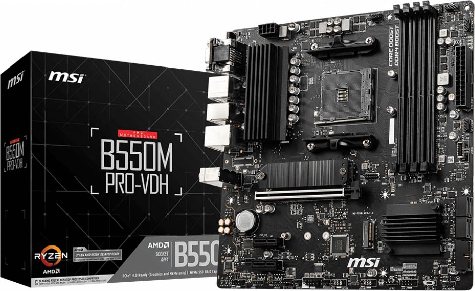 MSI Mainboard »B550M PRO-VDH« von MSI