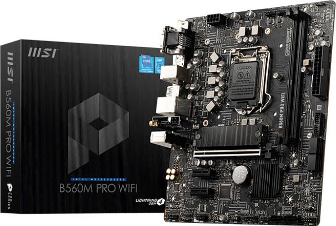 MSI Mainboard »B560M PRO WIFI« von MSI