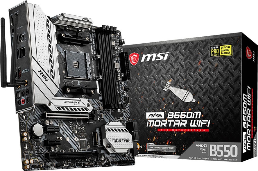 MSI Mainboard »MAG B550M MORTAR WIFI« von MSI