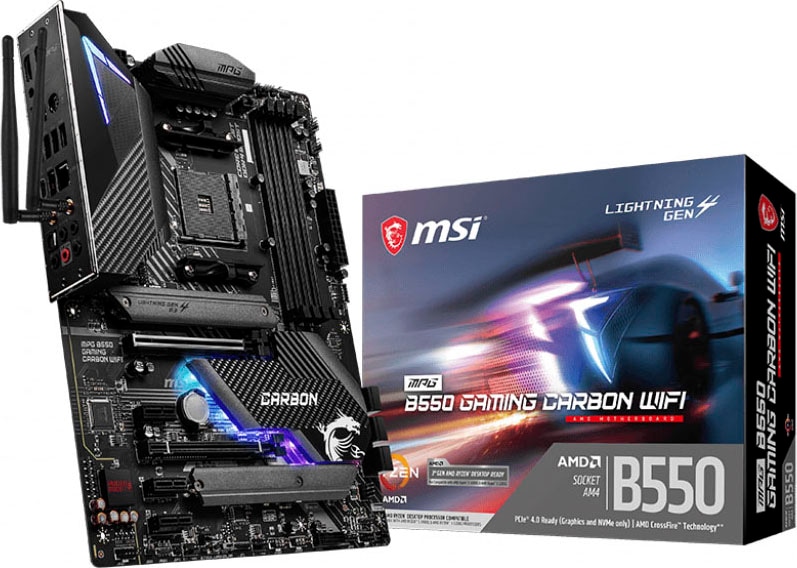 MSI Mainboard »MPG B550 GAMING CARBON WIFI« von MSI