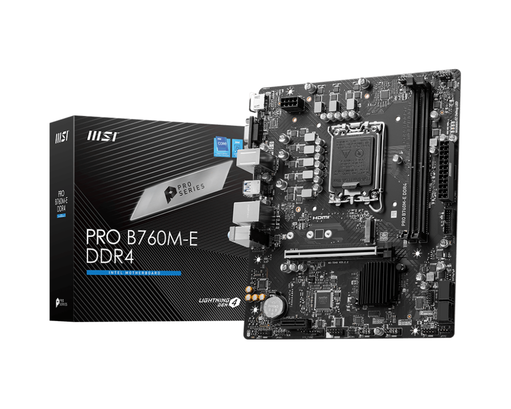 MSI Mainboard »PRO B760M-E DDR4« von MSI