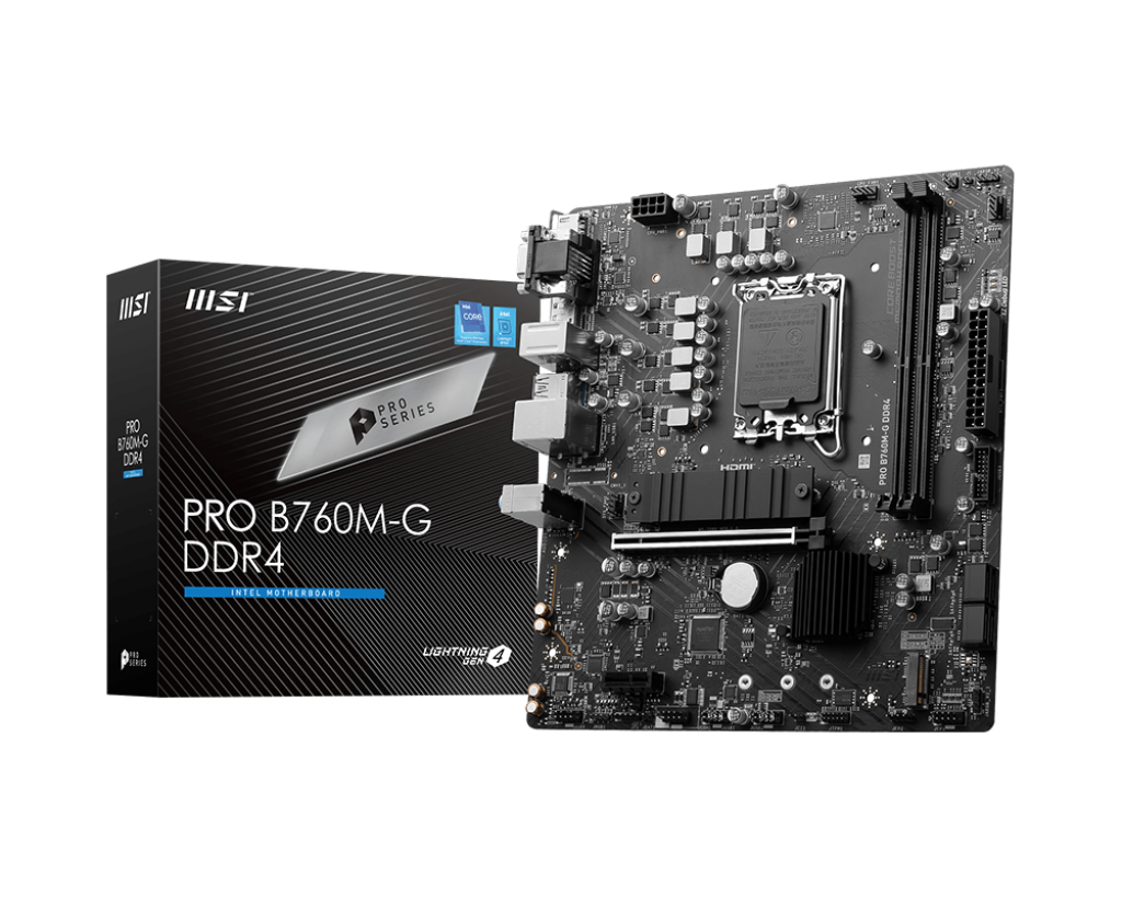 MSI Mainboard »PRO B760M-G DDR4« von MSI