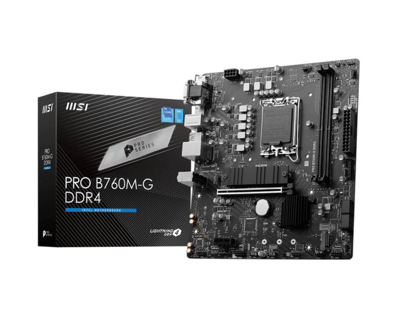 MSI Mainboard »PRO B760M-G DDR4« von MSI