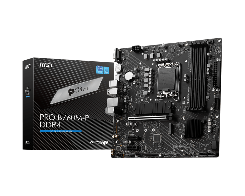 MSI Mainboard »PRO B760M-P DDR4« von MSI