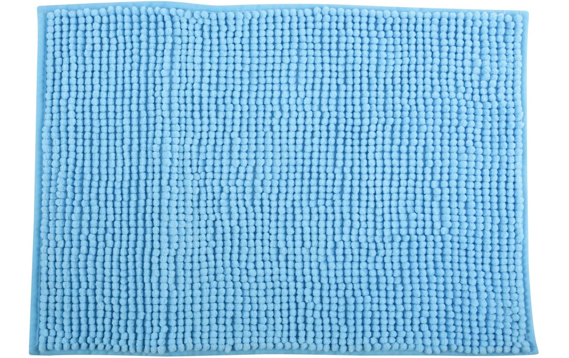 MSV Badematte »Chenille Hellblau« von MSV