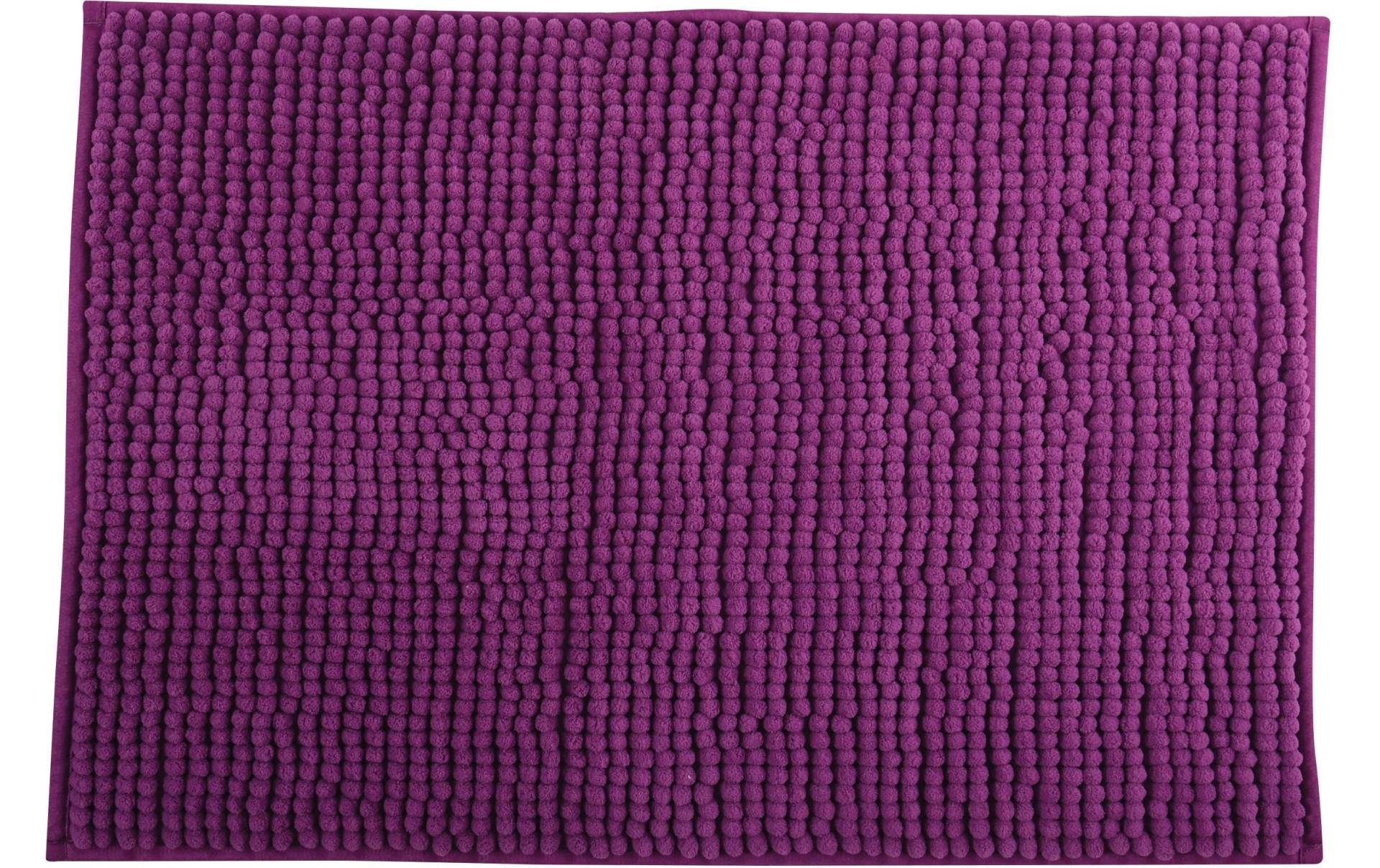 MSV Badematte »Chenille Violett«, Höhe - mm von MSV