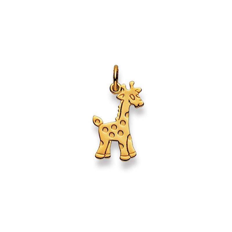 Anhänger Giraffe Gelbgold 750, 21x11mm Damen Gelbgold ONE SIZE von MUAU Schmuck