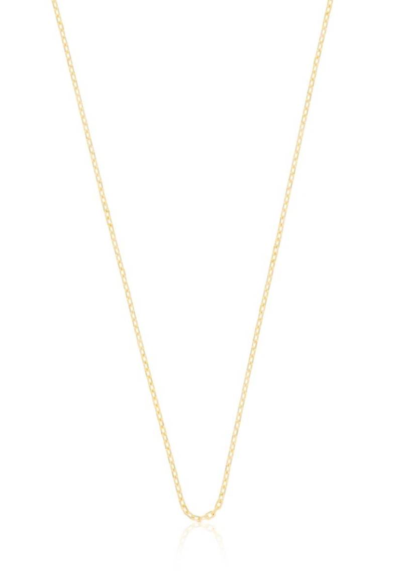 Collier Anker Gelbgold 750, 1.2mm, 36cm Damen Gelbgold 36cm von MUAU Schmuck