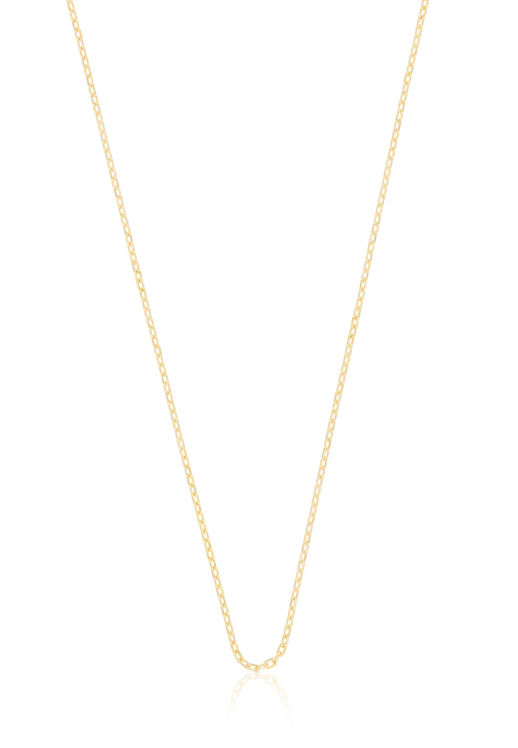 Collier Anker Gelbgold 750, 1.2mm, 40cm Damen Gelbgold 40cm von MUAU Schmuck