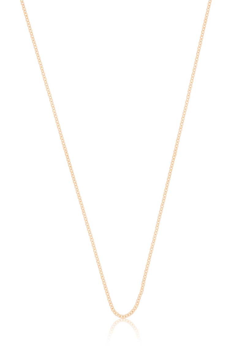 Collier Anker Rotgold 750, 1.3mm, 45cm Damen Gold 45cm von MUAU Schmuck