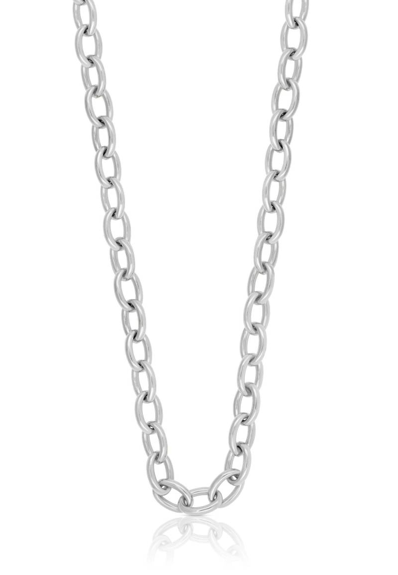 Collier Anker Weissgold 750, 45cm, 6mm Damen Silber 45cm von MUAU Schmuck