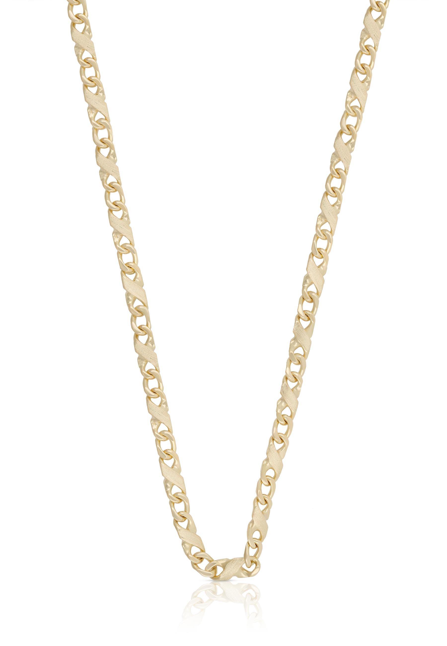 Collier Carrera Gelbgold 750, 3.5mm, 45cm Damen Gelbgold 45cm von MUAU Schmuck